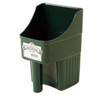 SCOOP FEED ENCLOSED GRN 3QT