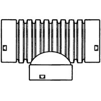 DRAIN TEE POLY SINGLE WALL 3IN