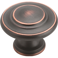 KNOB CABINET 1-3/4IN 3RING ORB