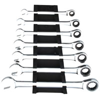 WRENCH RATCHET SET 7PC SAE