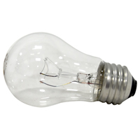 BULB CLEAR APPL AL BS A15 40W