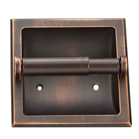 PAPER HOLDER RECESS VEN BRONZE