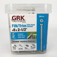 GRK 8X2-1/2 FIN/TRIM HEAD SCREW