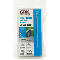 8x3-1/8 Ss Trim Screw Grk