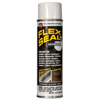 Flex Seal FSWHTR20 Rubber Sealant, White, 14 oz, Can
