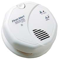 FIRST ALERT SC7010BV Carbon Monoxide Alarm, 10 ft, 85 dB, Alarm: Audible,