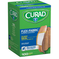 CURAD Flex-Fabric CUR0700RB Adhesive Bandage, Fabric Bandage
