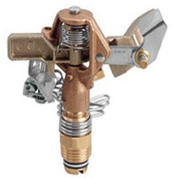 Orbit WaterMaster 55032 Impact Sprinkler with Single Nozzle, 1/2 in