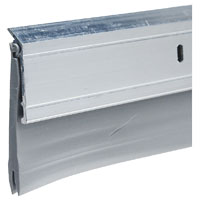 A62/36W DOOR SWEEP ALUM 2X36