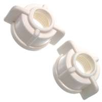 TAILPIECE NUT PLASTIC QTY2/KT