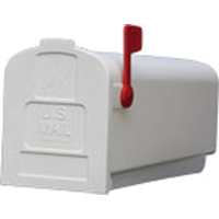 PL10W0201 MAILBOX STD WHITE