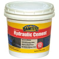 DAMTITE 07031 Hydraulic Cement, Powder, 2.5 lb Pail