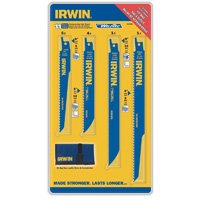 IRWIN 4935496 Reciprocating Saw Blade Set; 11 -Piece; Bi-Metal
