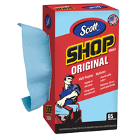 Scott 75090 Shop Towel, Blue
