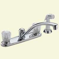 DEL-2402LF 2HND KITCHEN FAUCET C