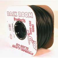 Make-2-Fit P7568 Screen Retainer Spline, 0.155 in D, 500 ft L, Vinyl, Black,