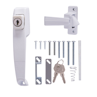 DOOR LATCH PSH BTN KYD WHITE