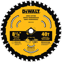 BLADE SAW CIRCULAR 40T 8-1/4IN