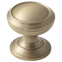 KNOB CABINET GLD CHMPG 1-1/4IN