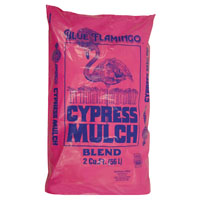 Blue Flamingo 77777 Premium Cypress Mulch; Brown Bag