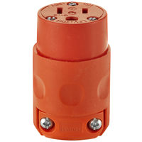 CONNECTOR3 WIRE ORANGE