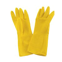 ProSource PVG-12B Disposable Work Gloves; For All Genders; L; 12.6 in L;