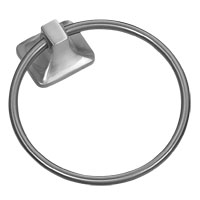 TOWEL RING BRUSHED NICKEL