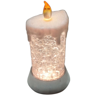 9" ICE CANDLE PRELIT LED