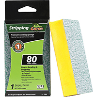 SANDING SPONGE 3X5X1IN 80 GRIT