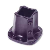 1-1/4" Black Floor Flange NEWELL