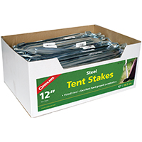 TENT STAKE PLATED STEEL 12INCH