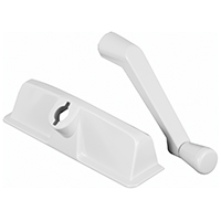 OPERATOR COVER&CRANK WHITE