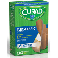 CURAD Flex-Fabric CUR47314RB Adhesive Bandage, Fabric Bandage