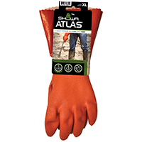 GLOVE PVC 12IN W/KNIT LINER XL