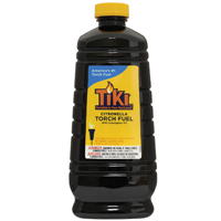 TIKI 1216153 Citronella Torch Fuel, Lemongrass, 64 oz Bottle