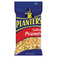 SALTED PEANUTS PLANTERS 6OZ