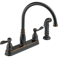 DEL-21996LF-OB 2 HANDLE FAUCET W