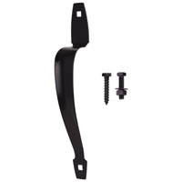 DOOR/GATE PITCHER PULL BLK STL