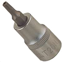 SOCKET T20 STAR BIT 3/8DRIVE