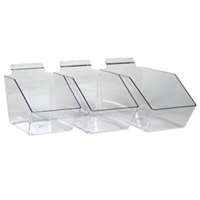 RPDMP-65595 CLEAR PLASTIC BIN