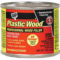 FILLER PLASTIC WOOD WHITE 4OZ