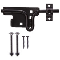 LATCH BOLT SLIDE BLACK STEEL