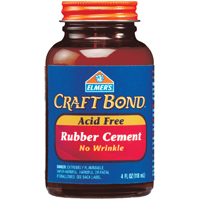 E425 CRAFT RUBBER CEMENT 4OZ