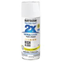 PAINT SPRAY HI GLO WHITE 12OZ