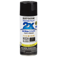 PAINT SPRAY HI GLO BLACK 12OZ