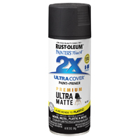 PAINT SPRAY MATTE BLACK 12OZ