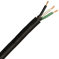 0779 BLK RBR CABLE 10/3 100FT