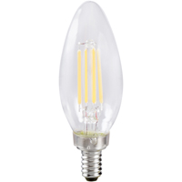 Bulb Led B10/c Clear Sftwht 4w