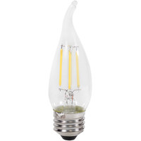 Bulb Led Bent B10 Clr Daylt 4w