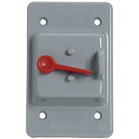 GREY SINGLE TOGGLE SWITCH